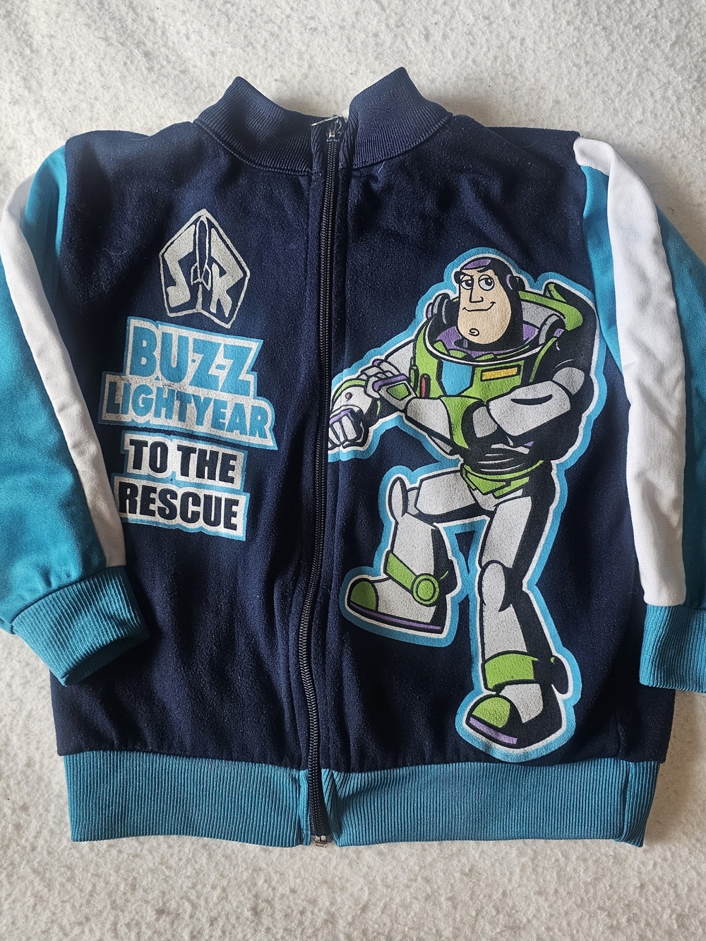 Disney Pixar Toy Story Buzz Lightyear Zip-Up Jacket Size 4t